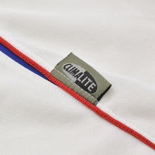 Load the image into the gallery viewer. ADIDAS アディダス サッカー日本代表レプリカユニフォーム 1999-2000シーズン 風モデル 翼モデル ホワイト 黄金世代 日の丸 Lサイズ 美品 中古 4a005954