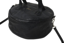 画像をギャラリービューアに読み込む, BALENCIAGA バレンシアガ ショルダーバッグ エアホーボー 2WAY ブラック レザー 466844 シルバー金具 美品 中古 59541