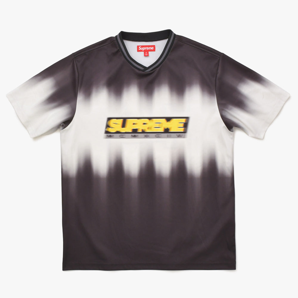 新品同様品 Supreme シュプリーム ゲームシャツBLUR SOCCER JERSEYSUPREME サイズM ジャージ ポリエステル ブラック 中古 4a005957