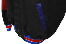 画像をギャラリービューアに読み込む, JEFF HAMILTON ジェフ ハミルトン スタジャン スタジアムジャケット シカゴ カブス コットン レザー 美品 中古 59581