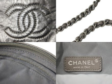 Load image into Gallery viewer, CHANEL シャネル チェーン ショルダーバッグ ポシェット シルバー 12番台 ココマーク レザー 美品 中古 59603