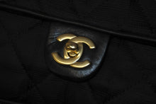 画像をギャラリービューアに読み込む, 極美品 CHANEL シャネル ニュートラベルライン マトラッセ チェーン ショルダーバッグ 10番台 ブラック ココマーク 中古 59605