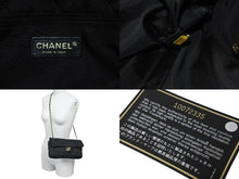画像をギャラリービューアに読み込む, 極美品 CHANEL シャネル ニュートラベルライン マトラッセ チェーン ショルダーバッグ 10番台 ブラック ココマーク 中古 59605