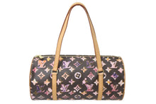 画像をギャラリービューアに読み込む, 極美品 LOUIS VUITTON ルイヴィトン ハンドバッグ パピヨン30 マロン M95753 モノグラムウォーターカラー 中古 59607