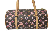 画像をギャラリービューアに読み込む, 極美品 LOUIS VUITTON ルイヴィトン ハンドバッグ パピヨン30 マロン M95753 モノグラムウォーターカラー 中古 59607