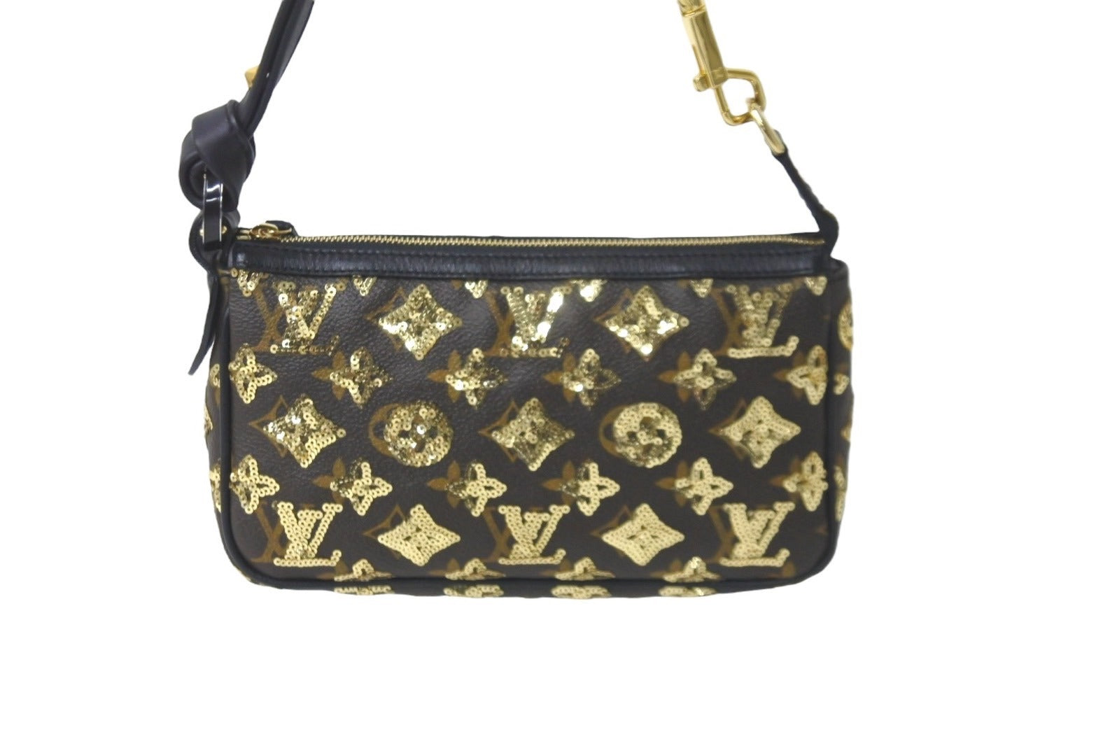 極美品 LOUIS VUITTON ルイヴィトン ハンドバッグ エクリプスポシェットアクセソワール M40248 スパンコール モノグラム 中古  59618 – Casanova Vintage