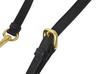 Load image into Gallery viewer, PRADA プラダ ミニ ショルダーバッグ サイドリボン ナイロン ブラック ゴールド金具 ロゴ BT0705 美品 中古 59625