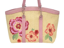 画像をギャラリービューアに読み込む, Christian Dior クリスチャンディオール かごトートバッグ 07-BO-1005 リミテッドエディション ラフィア ガリアーノ期 美品 中古 4b005963