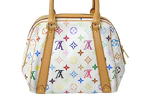 Load image into Gallery viewer, LOUIS VUITTON ルイ ヴィトン ハンドバッグ M40096 モノグラムマルチカラー プリシラ ブロン ホワイト 美品 中古 59667