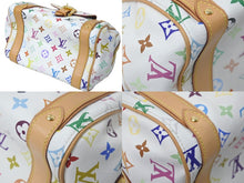 Load image into Gallery viewer, LOUIS VUITTON ルイ ヴィトン ハンドバッグ M40096 モノグラムマルチカラー プリシラ ブロン ホワイト 美品 中古 59667