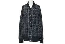 画像をギャラリービューアに読み込む, 極美品 MASTERMIND マスターマインド ジャケット スカル コットン ブラック 刺繍 Mサイズ シルバー金具 中古 59734