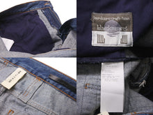 Load image into Gallery viewer, 1017 ALYX 9SM × blackmeans アリクス ブラックミーンズ デストロイクラッシュ デニムパンツ ボトムス ブルー サイズ34 美品 中古 59766