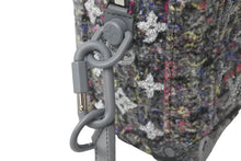画像をギャラリービューアに読み込む, 新品同様 LOUIS VUITTON ルイヴィトン リサイクル ヴァージル ツイード ソフトトランク ショルダーバッグ グレー マルチ M58741 中古 59780