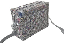 画像をギャラリービューアに読み込む, 新品同様 LOUIS VUITTON ルイヴィトン リサイクル ヴァージル ツイード ソフトトランク ショルダーバッグ グレー マルチ M58741 中古 59780
