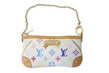 Load image into Gallery viewer, LOUIS VUITTON ルイ ヴィトン ショルダーバッグ ポーチ M60096 ポシェット ミラMM モノグラムマルチカラー ブロン 美品 中古 59792