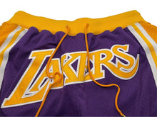 Load image into Gallery viewer, JustDon×mitchell&amp;ness ジャストドン×ミッチェルアンドネス ショートパンツ レイカーズ サイズL 美品 中古 59800