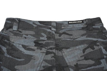 画像をギャラリービューアに読み込む, BALENCIAGA バレンシアガ パンツ ストーン ブラック カモ スケーター ショートパンツ デニム サイズ30 641464 美品 中古 59802