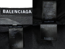 画像をギャラリービューアに読み込む, BALENCIAGA バレンシアガ パンツ ストーン ブラック カモ スケーター ショートパンツ デニム サイズ30 641464 美品 中古 59802
