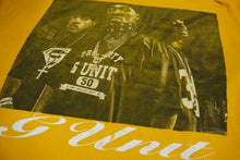 画像をギャラリービューアに読み込む, G-Unit 50cent 半袖 ヴィンテージ Ｔシャツ フルーツオブザルーム イエロー コットン サイズXL 2004 美品 中古 59803