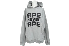 Load image into Gallery viewer, A BATHING APE アベイシングエイプ パーカー フーディー ラインストーン グレー コットン サイズM 美品 中古 59839