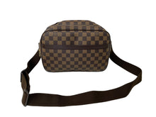 画像をギャラリービューアに読み込む, LOUIS VUITTON ルイヴィトン ショルダーバッグ リポーターPM ダミエキャンバス N45253 ブラウン 美品 中古 59862