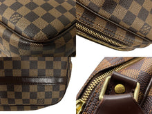 画像をギャラリービューアに読み込む, LOUIS VUITTON ルイヴィトン ショルダーバッグ リポーターPM ダミエキャンバス N45253 ブラウン 美品 中古 59862