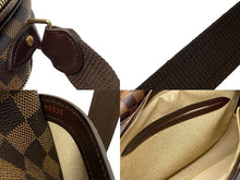 画像をギャラリービューアに読み込む, LOUIS VUITTON ルイヴィトン ショルダーバッグ リポーターPM ダミエキャンバス N45253 ブラウン 美品 中古 59862