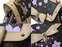 画像をギャラリービューアに読み込む, 極美品 LOUIS VUITTON ルイ ヴィトン サックレトロPM マロン ハンドバッグ M92012 モノグラムチェリーブロッサム ブラウン 中古 4C071270