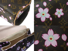 画像をギャラリービューアに読み込む, 極美品 LOUIS VUITTON ルイ ヴィトン サックレトロPM マロン ハンドバッグ M92012 モノグラムチェリーブロッサム ブラウン 中古 4C071270