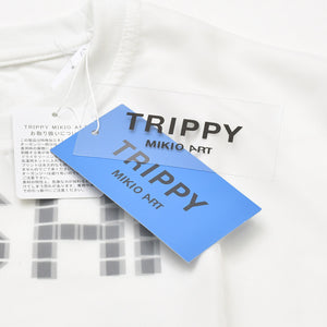 新品未使用 TRIPPY MIKIO ART トリッピーミキオアート 鮨 なんば コラボレーションTシャツ SMB-001 ホワイト NAMBA XLサイズ 中古 4a005989