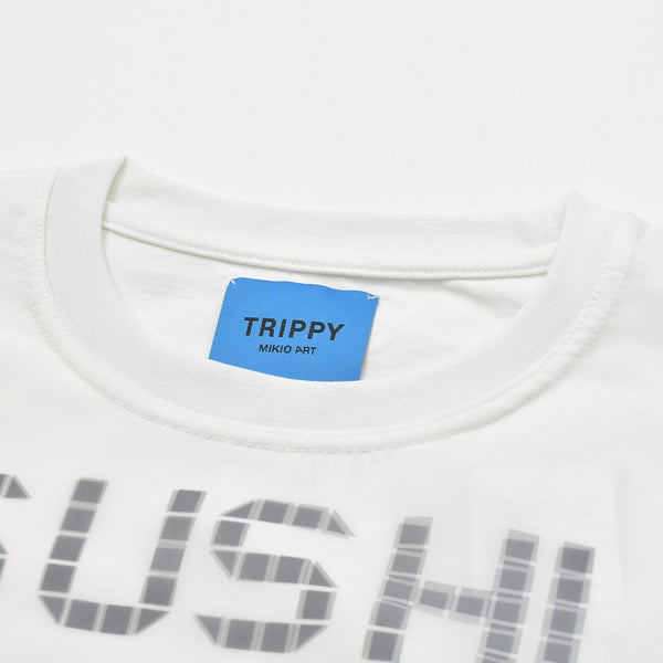 新品未使用 TRIPPY MIKIO ART トリッピーミキオアート 鮨 なんば コラボレーションTシャツ SMB-001 ホワイト NAMBA XLサイズ 中古 4a005989