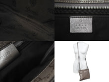 画像をギャラリービューアに読み込む, 極美品 GUCCI グッチ ショルダーバッグ ベージュ GGインプリメ 201538 シルバー金具 PVC レザー 中古 59896