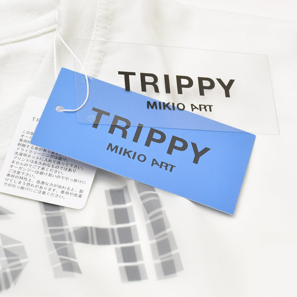 新品未使用 TRIPPY MIKIO ART トリッピーミキオアート 鮨 なんば コラボレーションTシャツ SMB-001 ホワイト NAMBA XLサイズ 中古 4a005990
