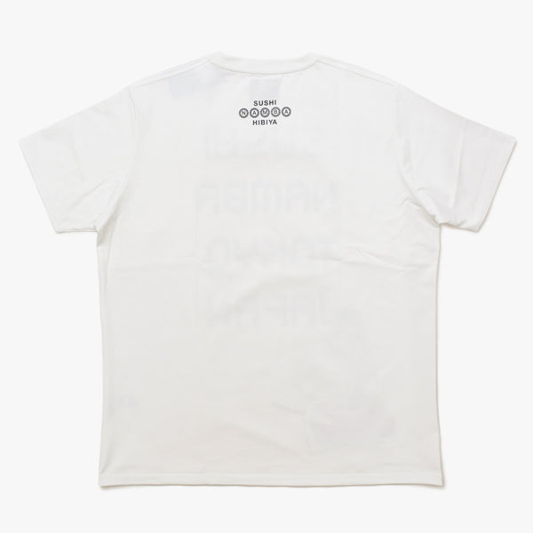 新品未使用 TRIPPY MIKIO ART トリッピーミキオアート 鮨 なんば コラボレーションTシャツ SMB-001 ホワイト NAMBA XLサイズ 中古 4a005990