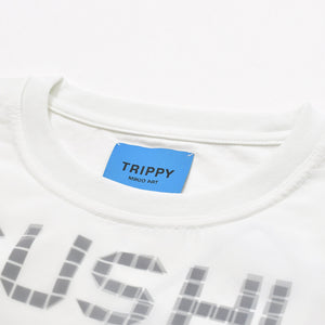 新品未使用 TRIPPY MIKIO ART トリッピーミキオアート 鮨 なんば コラボレーションTシャツ SMB-001 ホワイト NAMBA XLサイズ 中古 4a005990