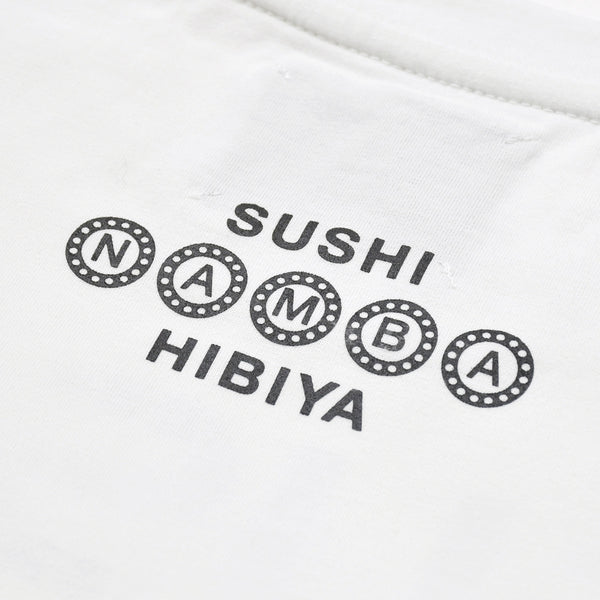 新品未使用 TRIPPY MIKIO ART トリッピーミキオアート 鮨 なんば コラボレーションTシャツ SMB-001 ホワイト NAMBA XLサイズ 中古 4a005990