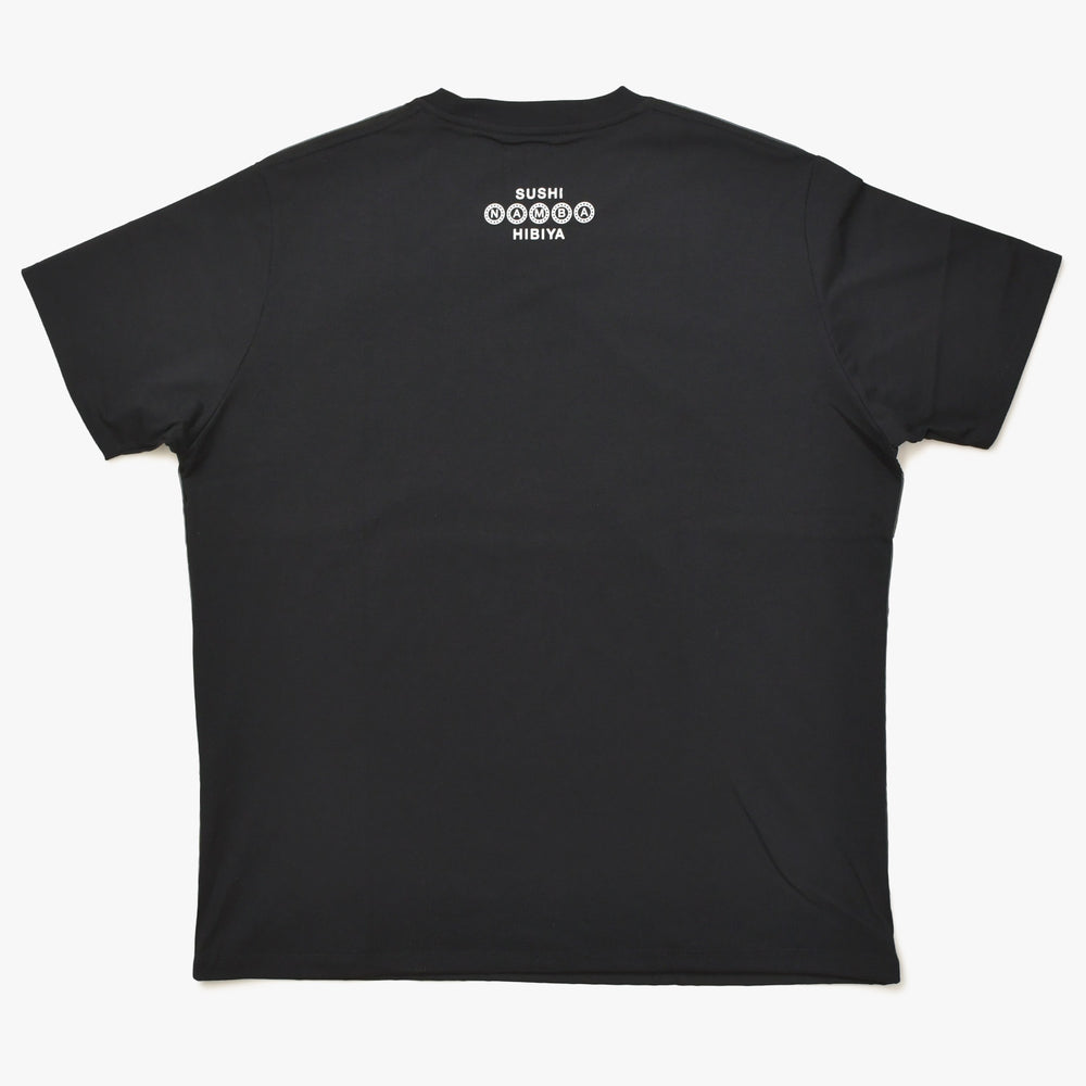 新品未使用 TRIPPY MIKIO ART トリッピーミキオアート 鮨 なんば コラボレーションTシャツ SMB-001 ブラック NAMBA XLサイズ 中古 4a005991