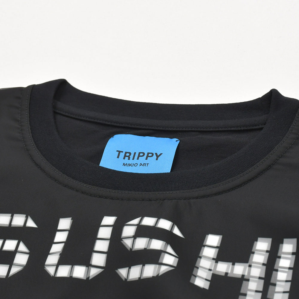 新品未使用 TRIPPY MIKIO ART トリッピーミキオアート 鮨 なんば コラボレーションTシャツ SMB-001 ブラック NAMBA XLサイズ 中古 4a005992