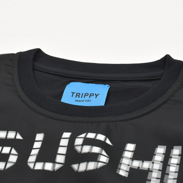 新品未使用 TRIPPY MIKIO ART トリッピーミキオアート 鮨 なんば コラボレーションTシャツ SMB-001 ブラック NAMBA XLサイズ 中古 4a005992