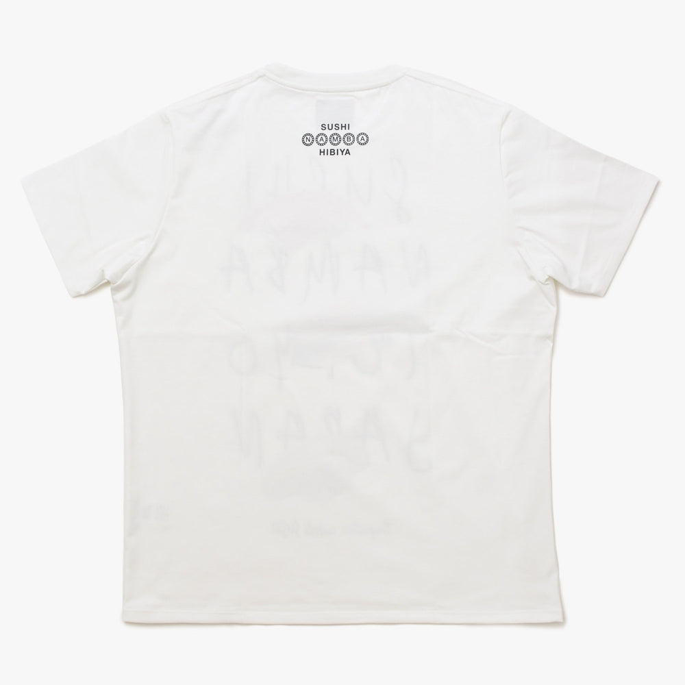 新品未使用 TRIPPY MIKIO ART トリッピーミキオアート 鮨 なんば コラボレーションTシャツ SMB-002 ホワイト SUSHI XLサイズ 中古 4a005993