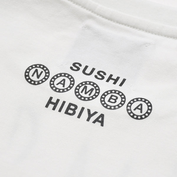 新品未使用 TRIPPY MIKIO ART トリッピーミキオアート 鮨 なんば コラボレーションTシャツ SMB-002 ホワイト SUSHI XLサイズ 中古 4a005993