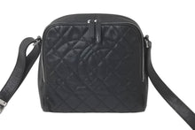 画像をギャラリービューアに読み込む, CHANEL シャネル ショルダーバッグ マトラッセ デカココマーク キャビアスキン ブラック シルバー金具 11番台 美品 中古 59934