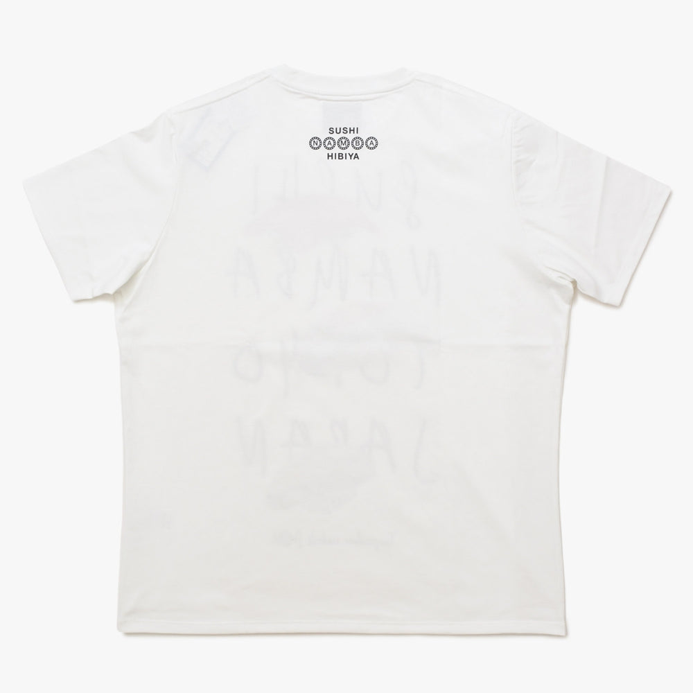 新品未使用 TRIPPY MIKIO ART トリッピーミキオアート 鮨 なんば コラボレーションTシャツ SMB-002 ホワイト SUSHI XLサイズ 中古 4a005994