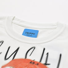 画像をギャラリービューアに読み込む, 新品未使用 TRIPPY MIKIO ART トリッピーミキオアート 鮨 なんば コラボレーションTシャツ SMB-002 ホワイト SUSHI XLサイズ 中古 4a005994