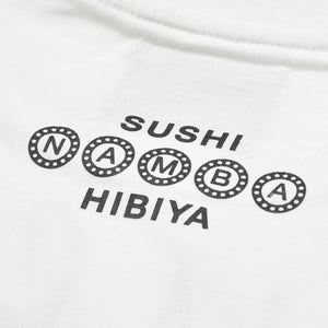 新品未使用 TRIPPY MIKIO ART トリッピーミキオアート 鮨 なんば コラボレーションTシャツ SMB-002 ホワイト SUSHI XLサイズ 中古 4a005994