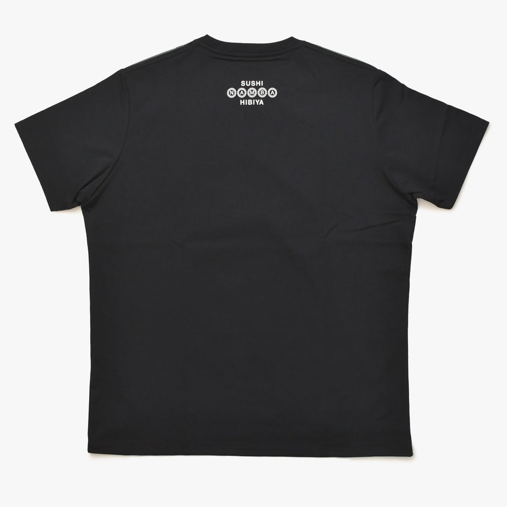 新品未使用 TRIPPY MIKIO ART トリッピーミキオアート 鮨 なんば コラボレーションTシャツ SMB-002 ブラック SUSHI XLサイズ 中古 4a005995