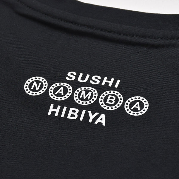 新品未使用 TRIPPY MIKIO ART トリッピーミキオアート 鮨 なんば コラボレーションTシャツ SMB-002 ブラック SUSHI XLサイズ 中古 4a005995