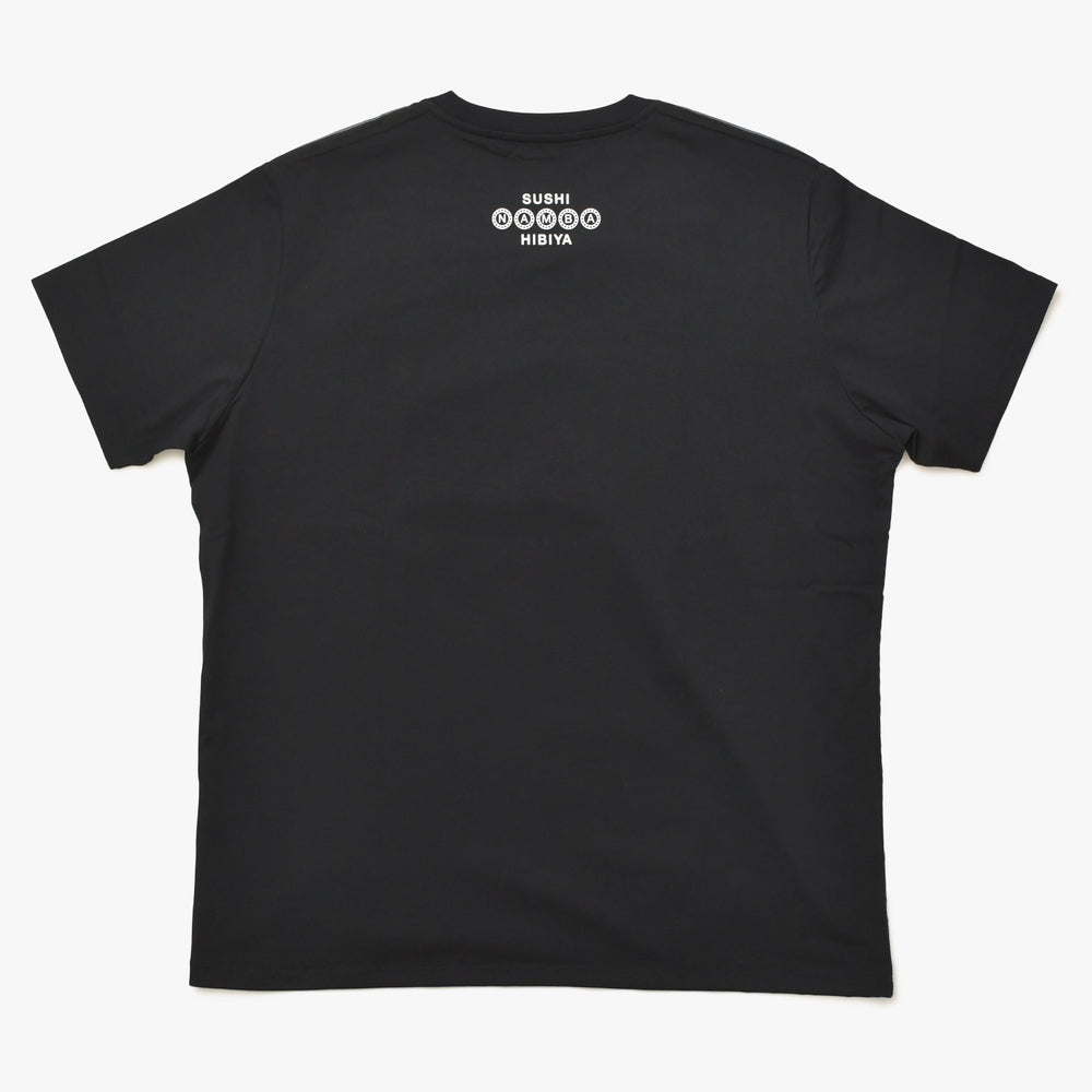 新品未使用 TRIPPY MIKIO ART トリッピーミキオアート 鮨 なんば コラボレーションTシャツ SMB-002 ブラック SUSHI XLサイズ 中古 4a005996