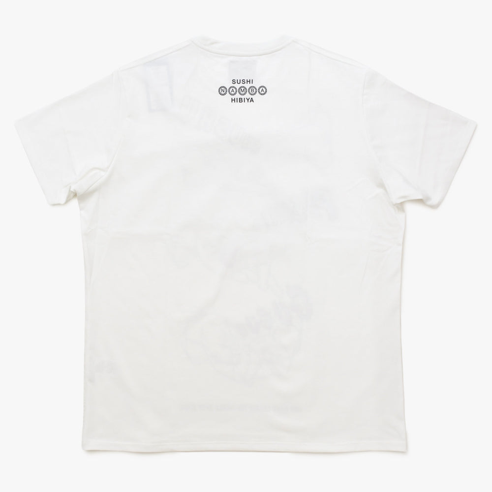 新品未使用 TRIPPY MIKIO ART トリッピーミキオアート 鮨 なんば コラボレーションTシャツ SMB-003 ホワイト GOD HAND XLサイズ 中古 4a005997