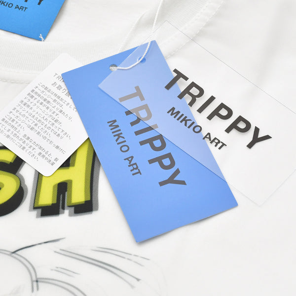 新品未使用 TRIPPY MIKIO ART トリッピーミキオアート 鮨 なんば コラボレーションTシャツ SMB-003 ホワイト GOD HAND XLサイズ 中古 4a005997